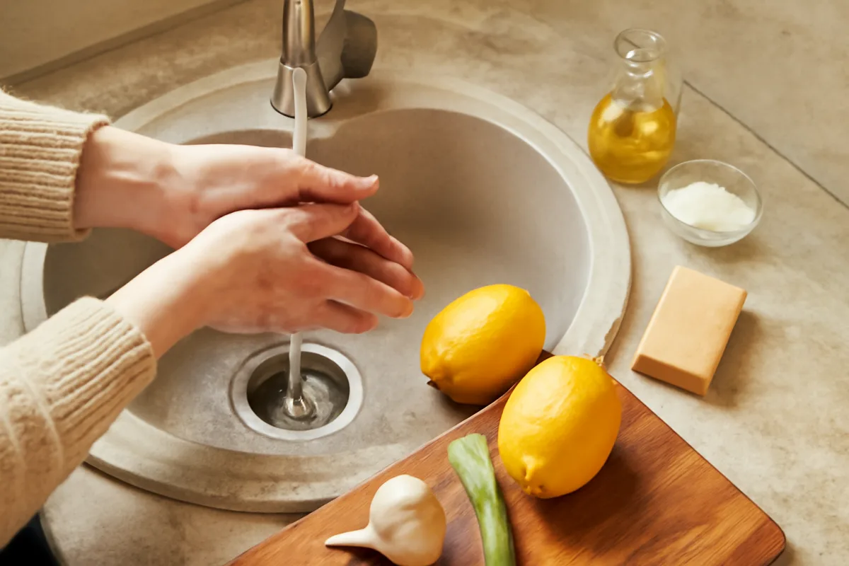 Come eliminare gli odori forti dalle mani dopo aver cucinato: rimedi casalinghi facili