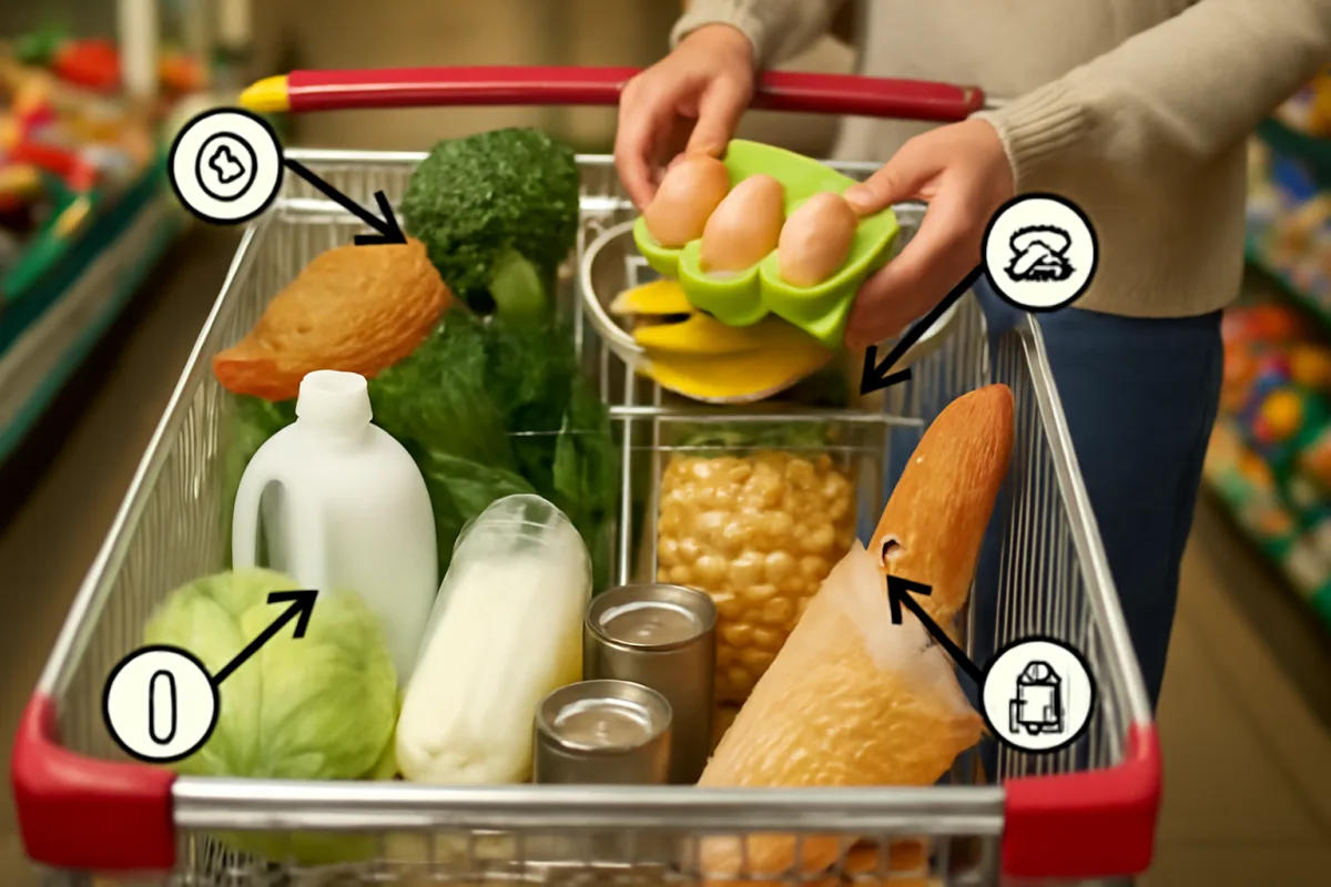 Come organizzare il carrello della spesa? azioni semplici per fare meno viaggi e risparmiare