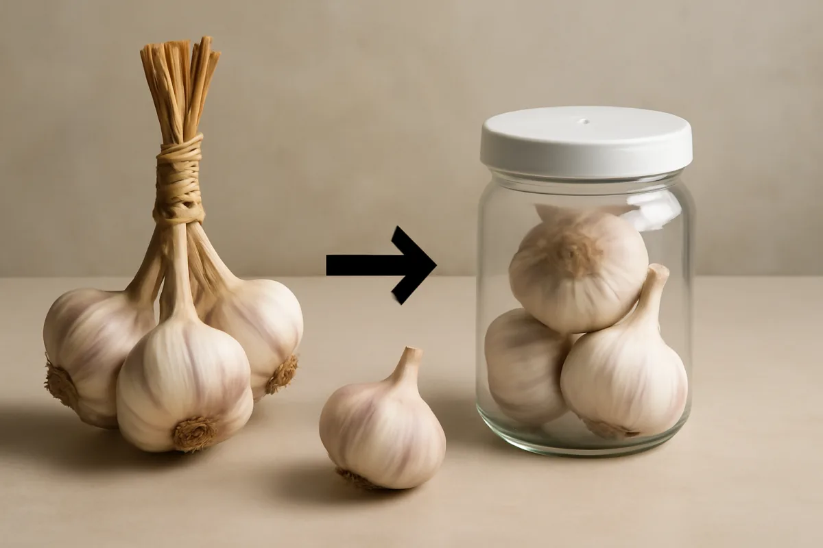 Come conservare l’aglio fresco più a lungo? tecnica tradizionale e moderna a confronto